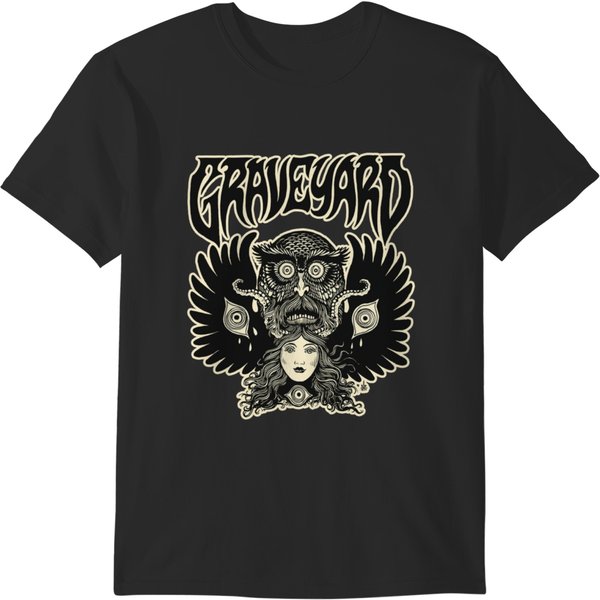 Graveyard Band Art T-Shirts-image