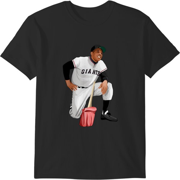 Willie Mays Legends Era Active Willie Mays Legends Era Active T-Shirts-image