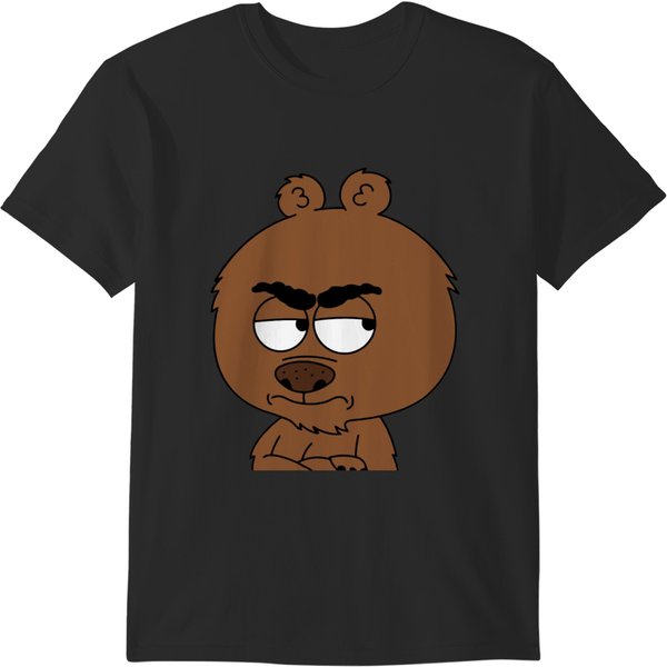 Shop Men_S Malloy-Brickleberry-Art Short Sleeve Classic Soft Crewneck T-Shirt T-Shirts-image