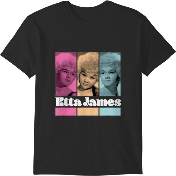 Etta James Etta James Grid T-Shirts-image