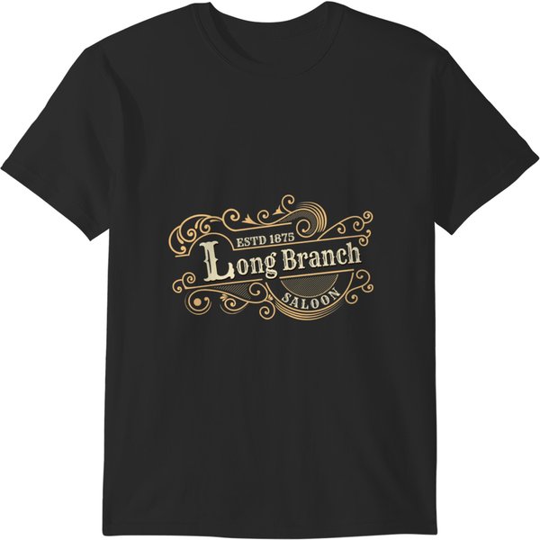 Gunsmoke Long Branch Saloon Tv T-Shirts-image