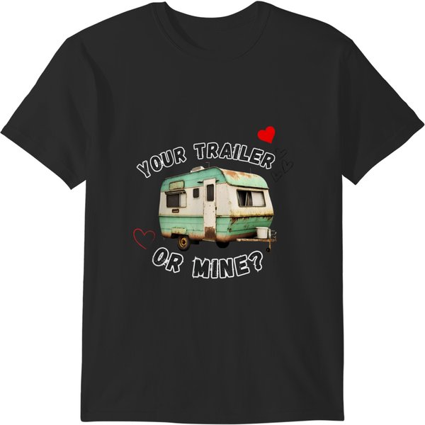 Funny Trailer Trash Costume T-Shirts-image
