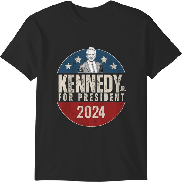 Robert F. Kennedy Jr. For President 2024 Logo Emblem T-Shirts-image