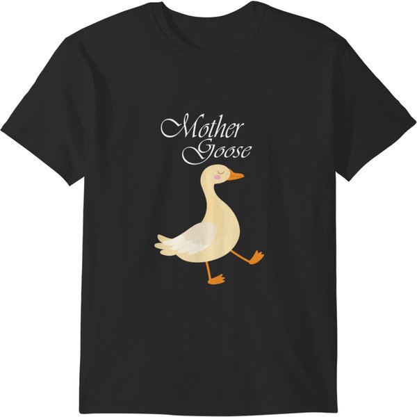 Happy National Mother Goose Day Yellow Mother Goose T-Shirts-image