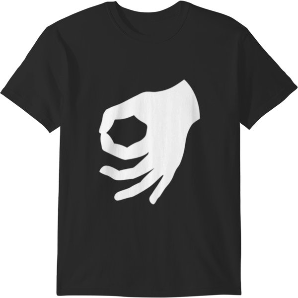 Upside Down Okay Hand T-Shirts-image