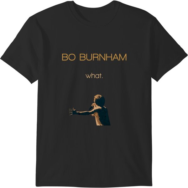 Bo Burnham - Autographed Bo Burnham What T-Shirts-image