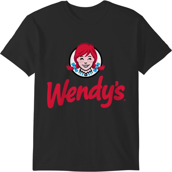 Wendys Fast Food Restaurant Logo T-Shirts-image