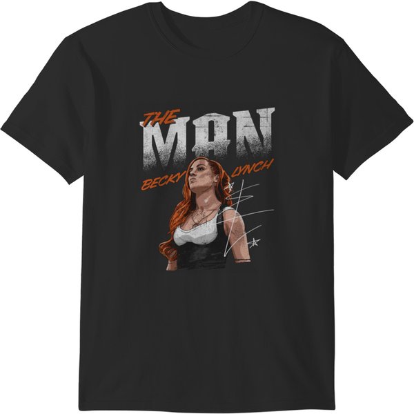 Becky Lynch The Man T-Shirts-image