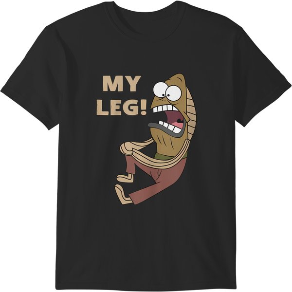 Mademark X Squarepants Fred The Fish My Leg T-Shirts-image