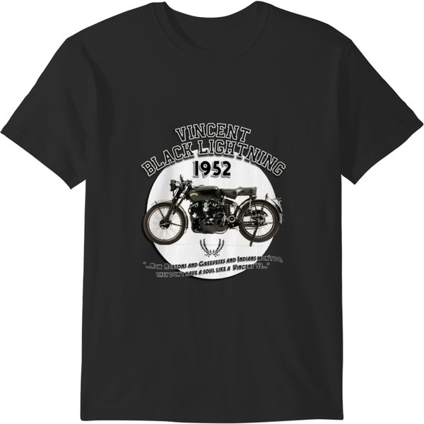 Vincent Black Lightning 1952 T-Shirts-image