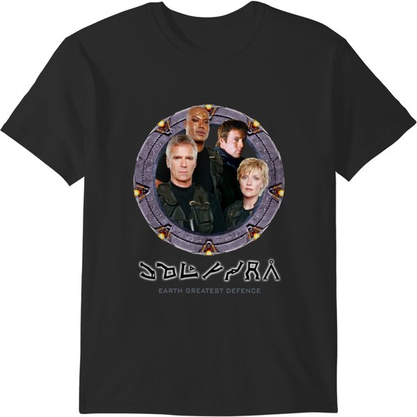 Stargate Sg1 Earth Greatest Defence T-Shirts-image