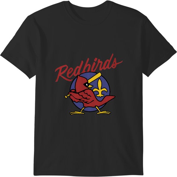 Louisville Redbirds Vintage Minor League Baseball T-Shirts-image