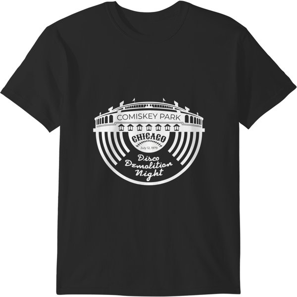 Old Comiskey Park Vintage Disco Demolition Night T-Shirts-image