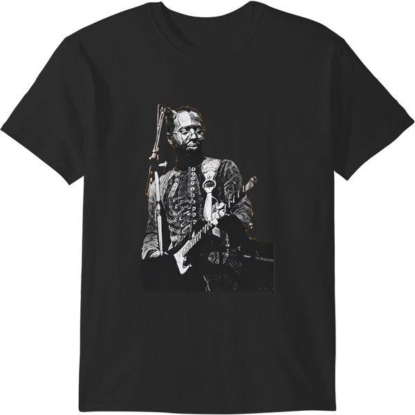 Curtis Music Mayfield Art Jesus T-Shirts-image