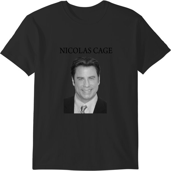 Nicolas Cage John Travolta Faceoff 2 Yes I'm Old But I Saw John Folk On Stage White 1 T-Shirts-image