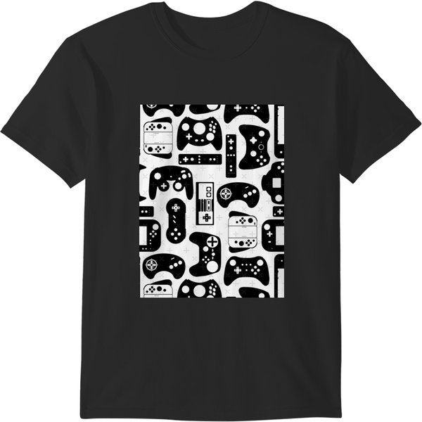 Gamer Video Games Controllergraphic(1) T-Shirts-image
