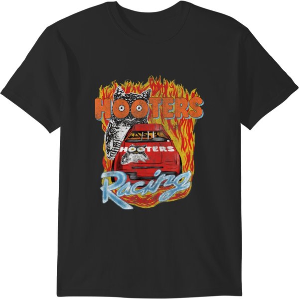 Hooters Racing Flames T T-Shirts-image