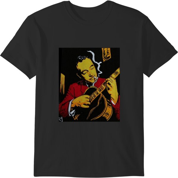 Django Reinhardt The Father Of Jazz Manouche T-Shirts-image