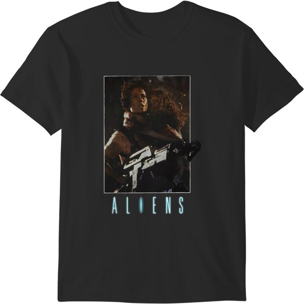 Aliens - Ripley &Amp; Newt T-Shirts-image