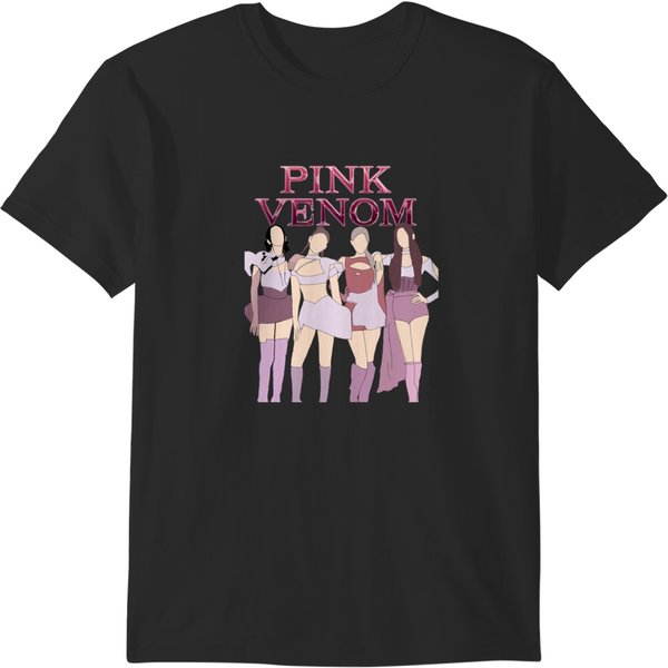 Blackpink-Pink-Venom Fanart Classic T-Shirt T-Shirts-image