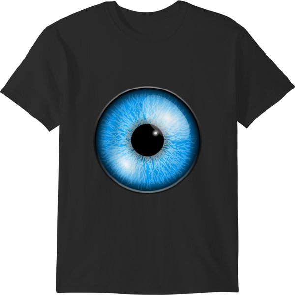 Blue Eyes, Eyeball T-Shirts-image