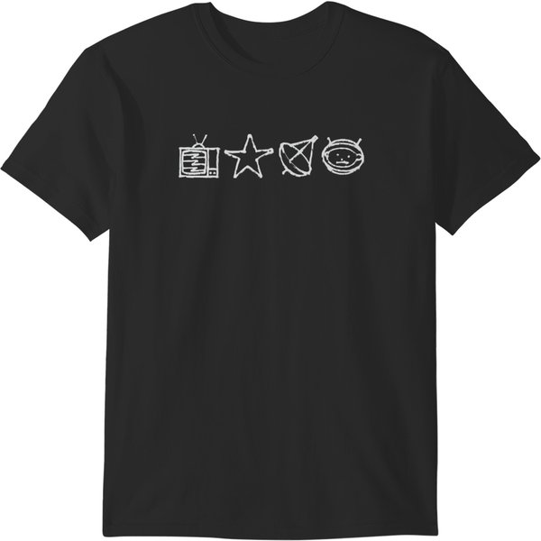 U2 - Zoo Tv Symbols - White T-Shirts-image