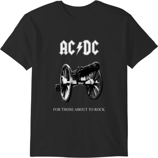 A C D C For Those About To Rock T-Shirts-image