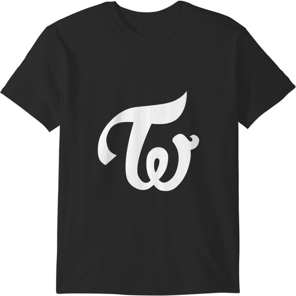 Twice Logo White T Shirt T-Shirts-image