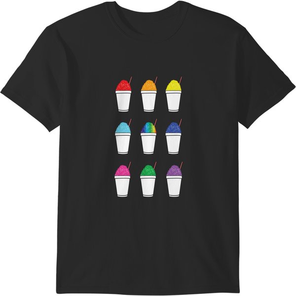 Sweet Snoballs Rainbow Colour Colorful Travel New Orleans Nola Louisiana Spring Summer T-Shirts-image