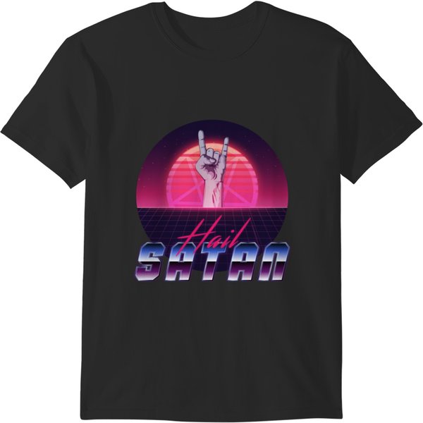Synthwave Satanism T-Shirts-image