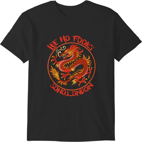 Lee Ho Fooks Soho London Dragon T-Shirts-image