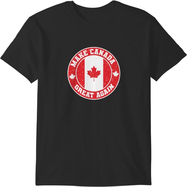 Make Canada Great Again, Canadian Flag, Patriotic T-Shirts-image
