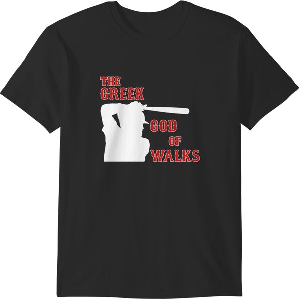 Kevin Youkilis - The Greek God Of Walks T-Shirts-image