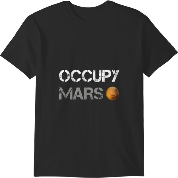 Occupy Mars - Elon Musk Spacex Project Gift Ideas Classic T-Shirt T-Shirts-image