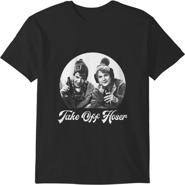 Take Off Hoser - Strange Brew Pink T-Shirts-image