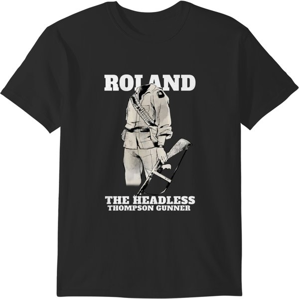Roland Warren The Headless Thompson Gunner Zevon T-Shirts-image