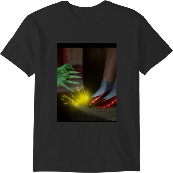 The Wizard Of Oz Ruby Slippers Scene Graphic T-Shirts-image