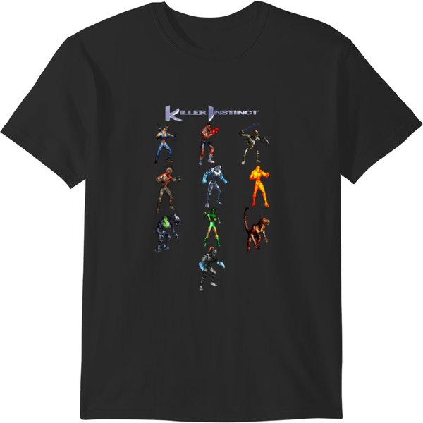 Killer Instinct Snes Character Lineup T-Shirts-image