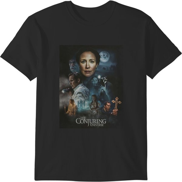 The Conjuring Valak Horor Movies T-Shirts-image