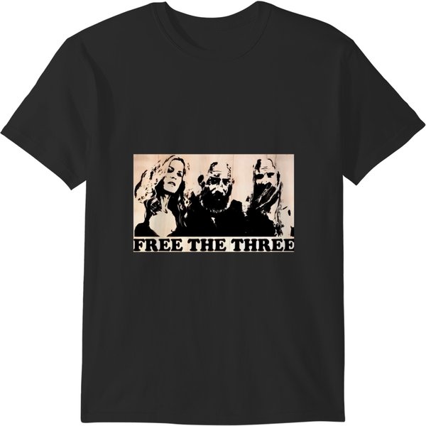 Free The Three 3 From Hell Movie Rob Zombie Dance T-Shirts-image