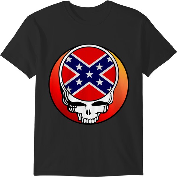 Grateful Steal Your Face Logo Deadhead Facesymbol Skull Rock Music T-Shirts-image