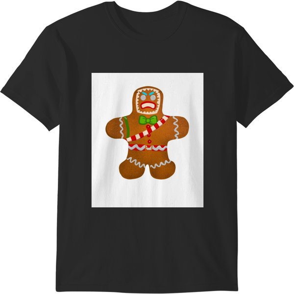 Gingerbread Man For Gamers T-Shirts-image