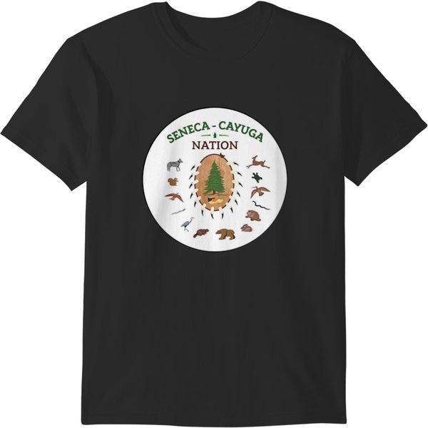 Seal Of Seneca–Cayuga Nation Of Indians Reservation Oklahoma Usa T-Shirts-image