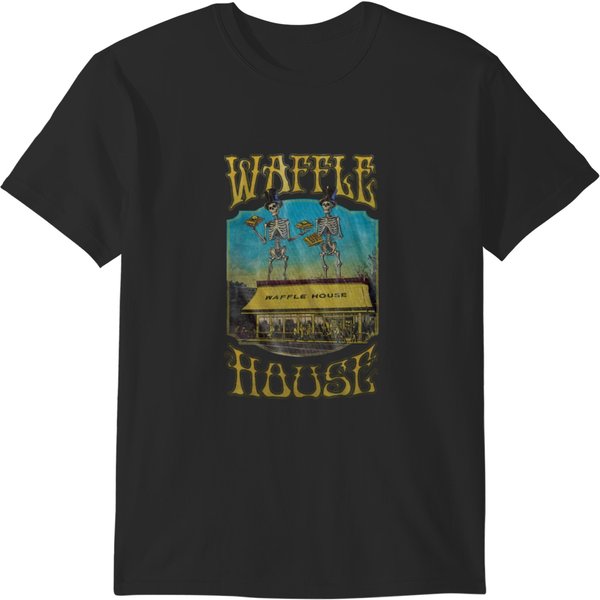 Waffle House Gratdeful Dead T-Shirts-image
