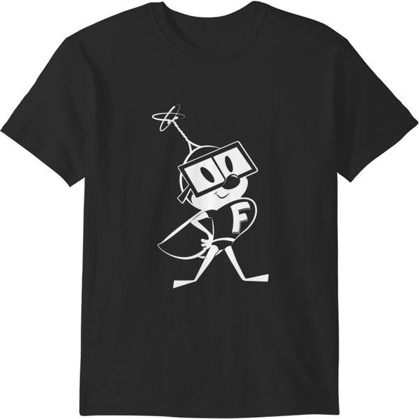 Fearless Fly – White Version T-Shirts-image