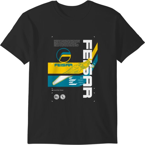 Wipeout 2049 - Feisar - Coverart T-Shirts-image