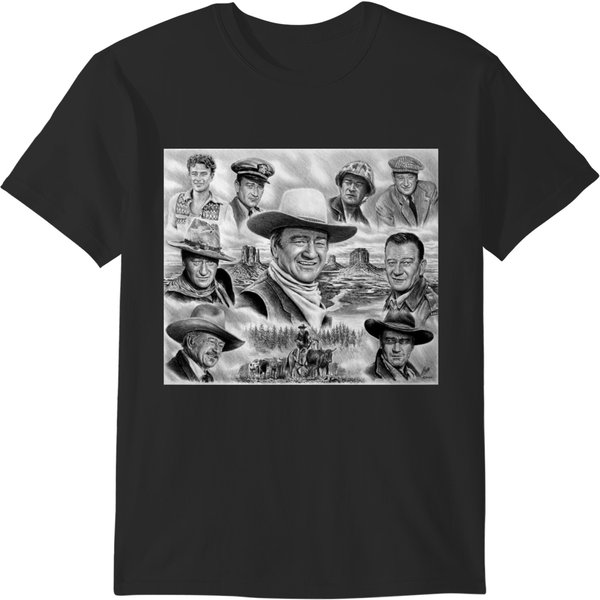 John Wayne Collage T-Shirts-image