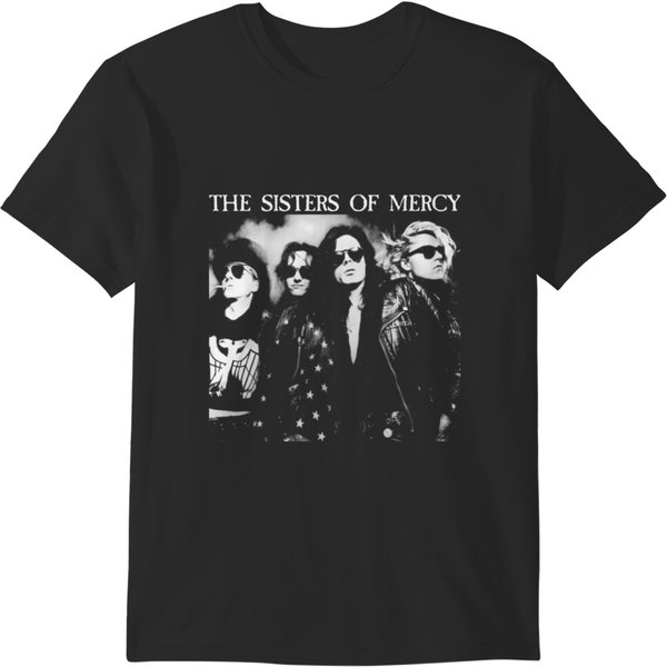 The Sisters Of Mercy Music Gift For Men Women Face T-Shirts-image