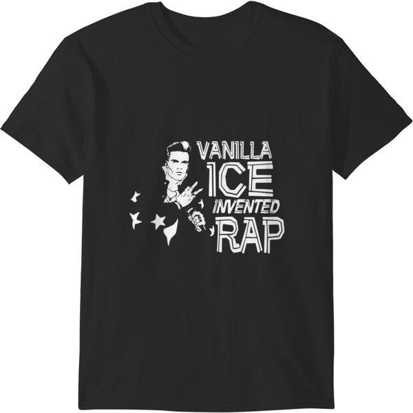 Vanilla Ice Invented Rap Vanilla Ice Invented Rap T-Shirts-image