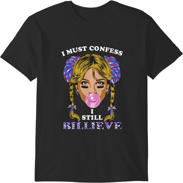 Britney Spears I Still Billieve Buffalo Football Mafias 90'S T-Shirts-image